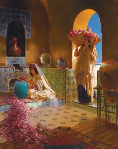 A parfümkészítők. alkotó: Rudolphe Ernst