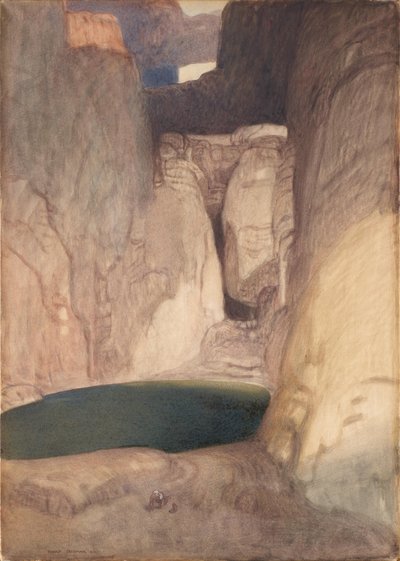 Bergsee alkotó: Rudolf Jettmar