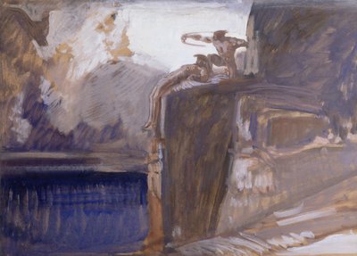 A Prometheus elengedése (olaj a kártyán) alkotó: Rudolf Jettmar
