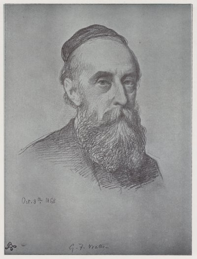 George Frederick Watts (litho) alkotó: Rudolf Lehmann