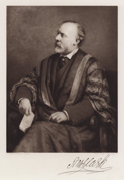 Sir Andrew Clark (litho) alkotó: Rudolf Lehmann