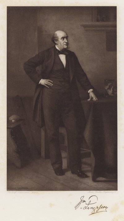 Sir William Fergusson (litho) alkotó: Rudolf Lehmann