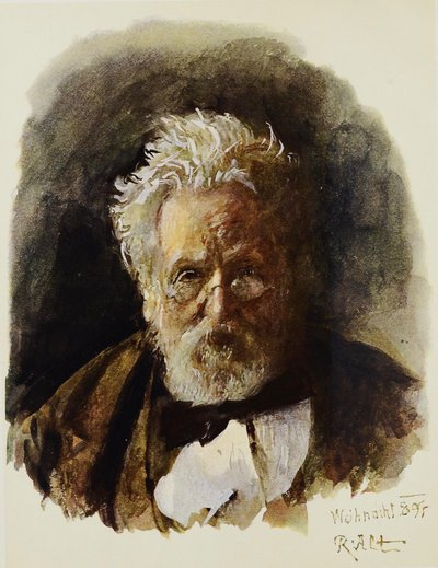 Önarckép alkotó: Rudolf von Alt
