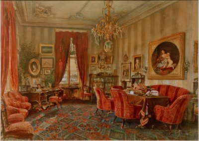 A Makart-korszak bécsi szalonja alkotó: Rudolf von Alt