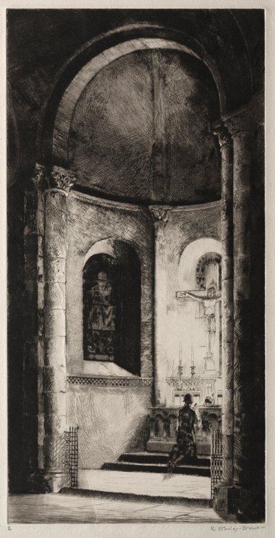 Keresztes virrasztása alkotó: Rudolph Stanley Brown