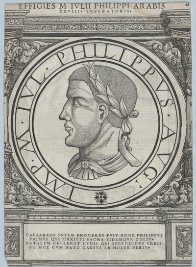 Fülöp római császár (nyomtatás) alkotó: Rudolph Wyssenbach