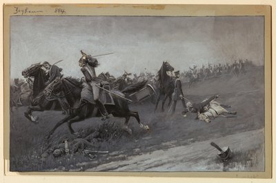 Blücher Unhorsed Lignynél alkotó: Rufus Fairchild Zogbaum