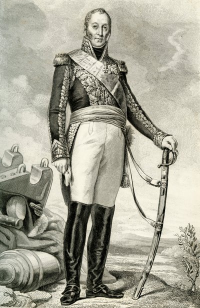 Edouard Adolphe Casimir Joseph Mortier, 1804, 1839. alkotó: Ruhiere