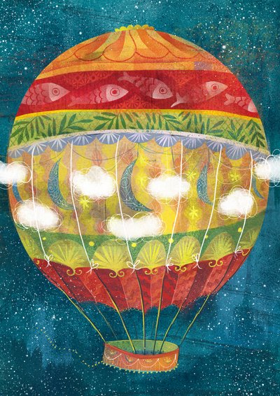 Légballon alkotó: Runa Anastasiya Rudaya
