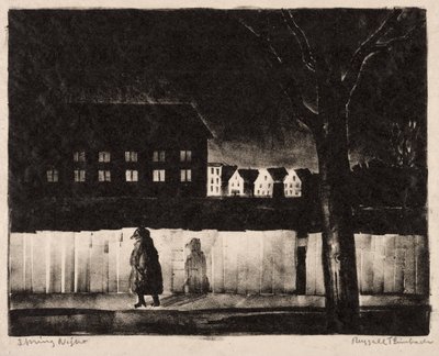 Tavaszi éjszaka alkotó: Russell T. Limbach