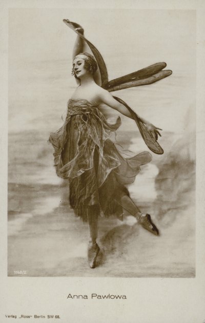 Anna Pavlova, orosz primabalerina (f/w fotó) alkotó: Russian Photographer