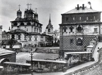 Romanov Bojárok Háza a Jel kolostorában és a Jel katedrálisa, Moszkva alkotó: Russian Photographer