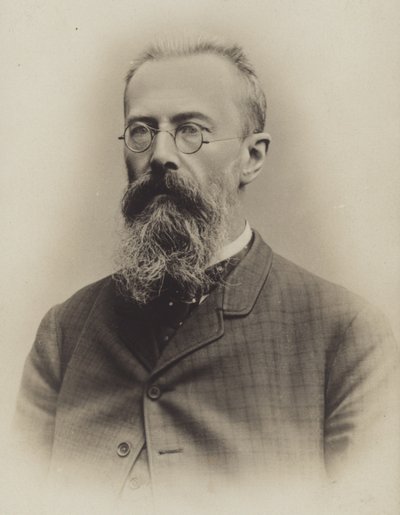 Nyikolaj Rimszkij-Korszakov portréja alkotó: Russian Photographer