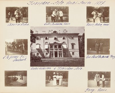 Az orosz császári család, oldal egy fényképalbumból, 1897-99 körül (f/w fotó) (lásd még: 487673-80) alkotó: Russian Photographer