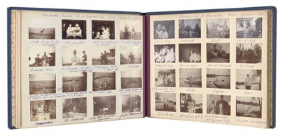 Az orosz császári család, oldal egy fényképalbumból, 1897-99 körül (f/w fotó) (lásd még: 487673-80) alkotó: Russian Photographer