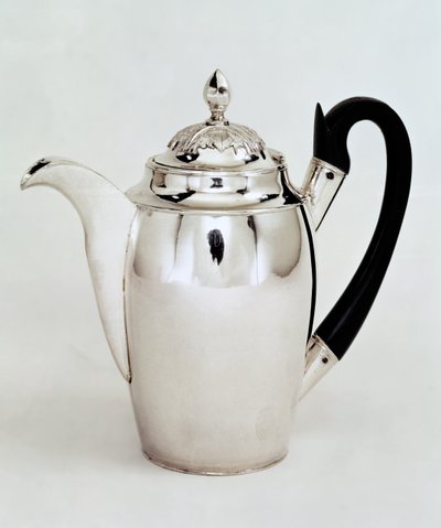 Csokoládéfazék, Leningrád, 1804 (ezüst) alkotó: Russian School