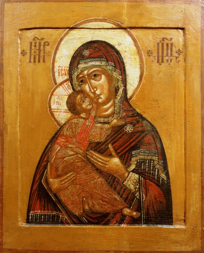 Vlagyimir Istenanya, Oroszország északnyugati részének ikonja, 17. század vége (tempera a panelen) alkotó: Russian School