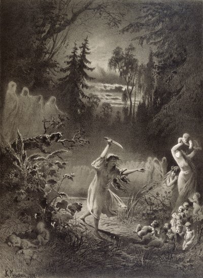 Szörnyű bosszú, 1874 alkotó: Russian School