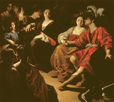 Ruggiero és Alcina, avagy Az újoncok összejövetele alkotó: Rutilio Manetti