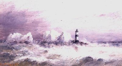 The Needles, Isle of Wight (tábla) alkotó: S.L. Kilpack