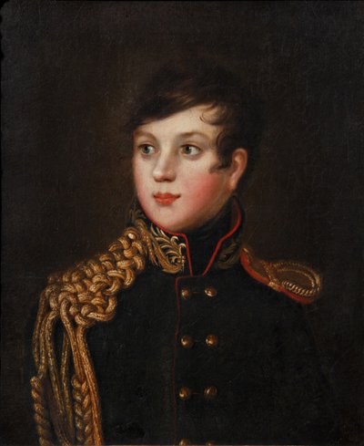 Alekszandr Pavlovics Sztroganov herceg portréja 1795-1814, kb. 1812 alkotó: S.S. Svintsov