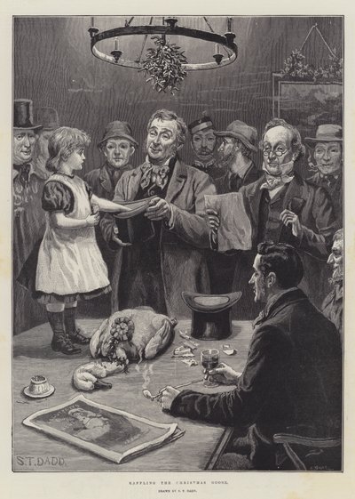 A karácsonyi liba kisorsolása alkotó: S.T. Dadd