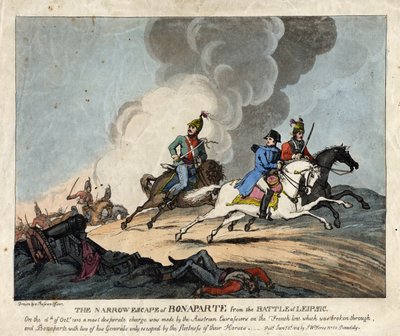 BONAPARTE SZŰK SZÜKSÉGE A lipcsei CSATÁBÓL alkotó: S.W. Fores