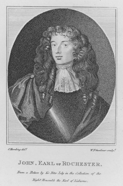 John, Earl of Rochester (metszet) alkotó: S. (after) Harding