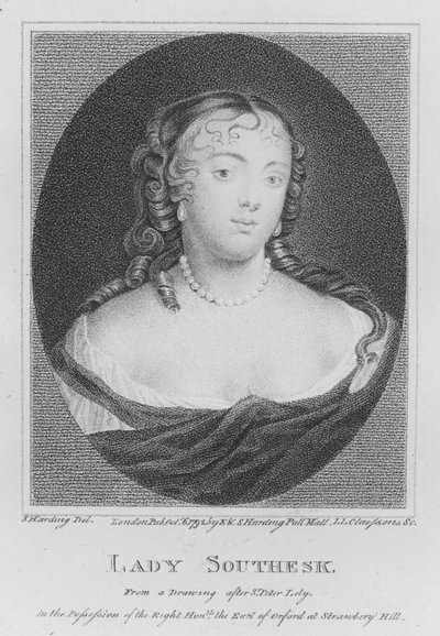 Lady Southesk (metszet) alkotó: S. (after) Harding