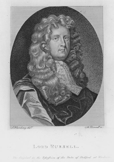 Lord Russell (metszet) alkotó: S. (after) Harding
