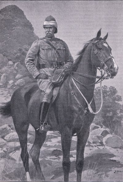 Sir Redvers Buller tábornok, GCB KCMG (litho) alkotó: S. Begg