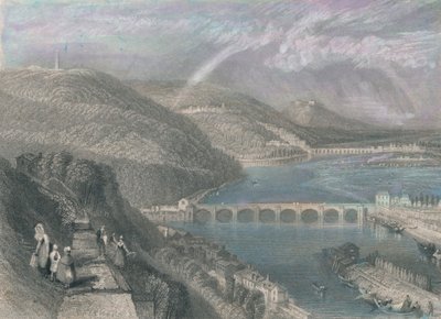 „Szent Felhő hídja Sevresből”, 1835 alkotó: S Fisher