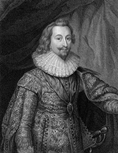 George Villiers, Buckingham első hercege 1592-1628, 1824. alkotó: S. Freeman