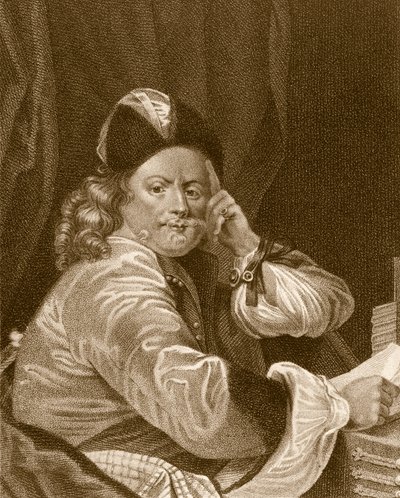 Thomas Killigrew, metszett J.J Van den Bergh alkotó: S. Harding
