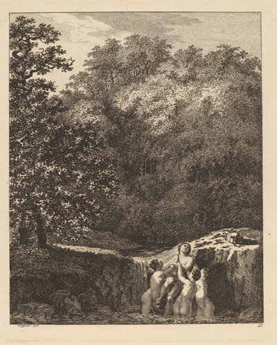 Hylas és a nimfák alkotó: Salomon Gessner