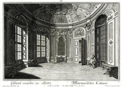 Marmorkabinett alkotó: Salomon Kleiner