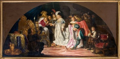 A királyi kettős jegyesek vagy házaspárok 1502 -ben alkotó: Salomon Koninck