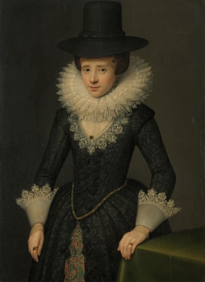 Anna Boudaen Courten portréja alkotó: Salomon Mesdach