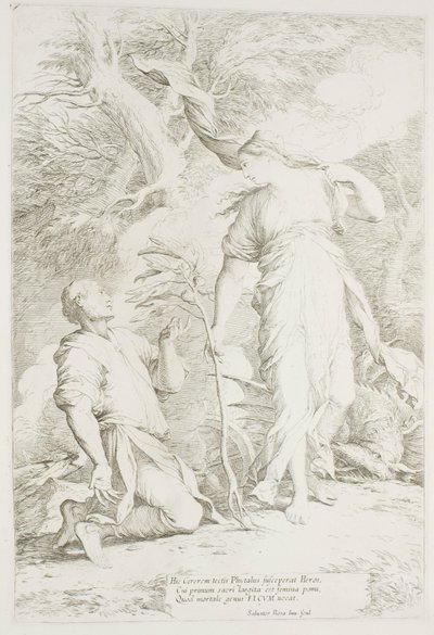 Ceres és Phytalus alkotó: Salvator Rosa