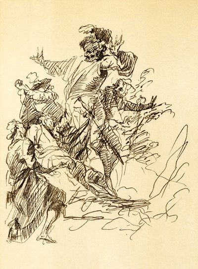 Összetétel tanulmány alkotó: Salvator Rosa