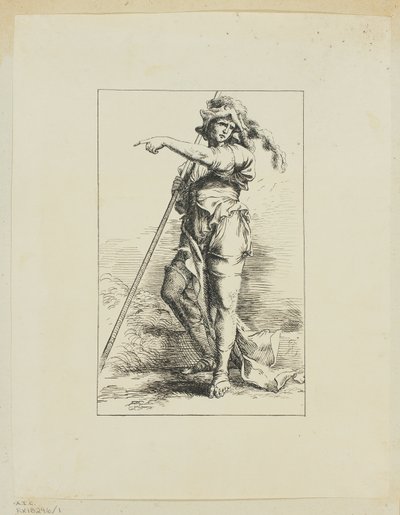 Ábra személyzeti mutatással alkotó: Salvator Rosa