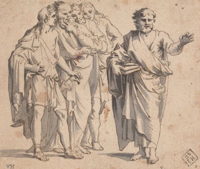 Szoborcsoport alkotó: Salvator Rosa