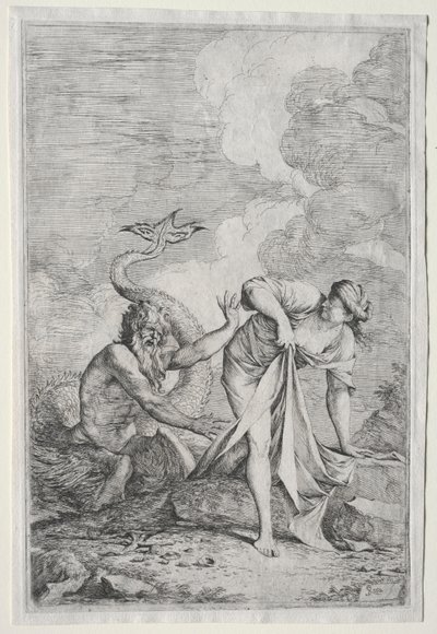 Glaucus és Scylla alkotó: Salvator Rosa