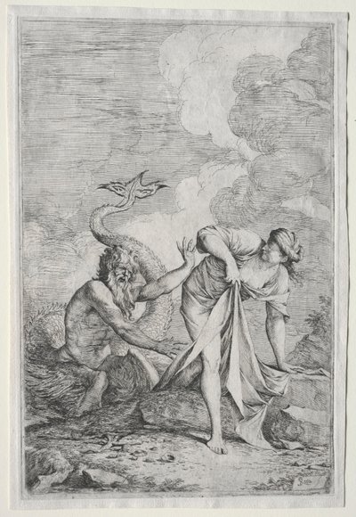 Glaucus és Scylla, c. 1661. alkotó: Salvator Rosa