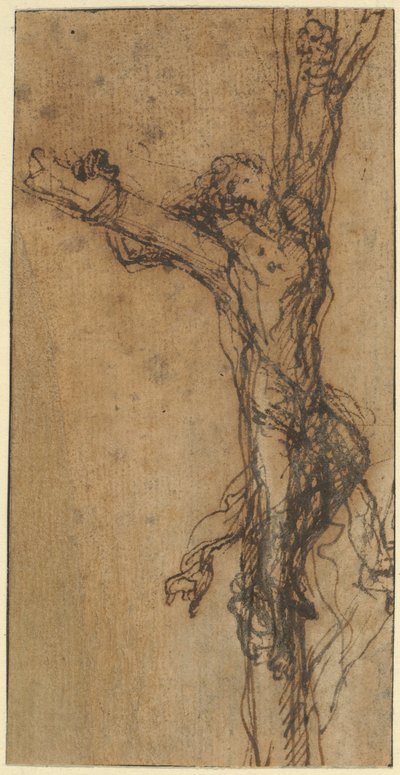 Tanulmány a Polycrates’ keresztrefeszítéséről alkotó: Salvator Rosa