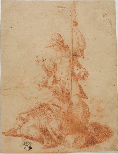 Két férfi harcos alkotó: Salvator Rosa
