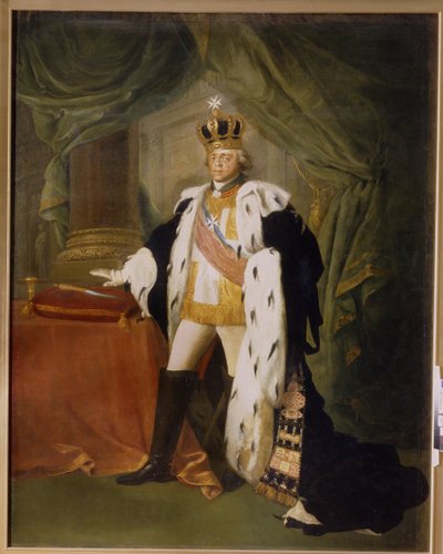 I. Pál orosz császár (1754-1801) portréja, a Máltai Lovagrend lovagjának öltözve. (I. Pál orosz császár portréja, a Máltai Rend lovagjának ruhájában). Salvatore Tonci (1756-1844) festménye, olaj, vászon alkotó: Salvatore Tonci