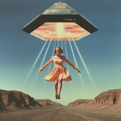 UFO-elrablás a sivatagban alkotó: Samantha Hearn