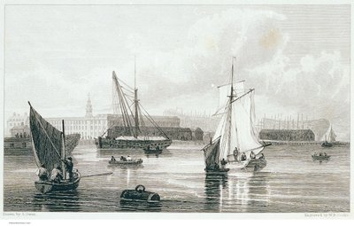 Deptford, 1812 körül (metszet) alkotó: Samuel (after) Owen