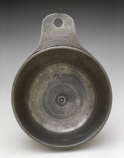 Porringer, c. 1775-1825 (ón) alkotó: Samuel (attr.to) Pennock